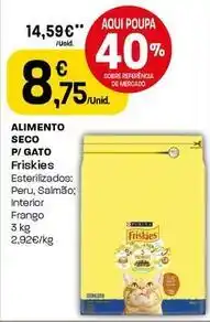 Intermarché Friskies - alimento seco p/ gato promoção