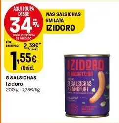 Izidoro - 8 salsichas