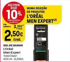 Intermarché L'oréal - gel de banho promoção