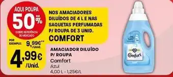 Intermarché Comfort - amaciador diluido p/ roupa promoção