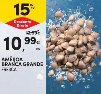 Continente AMÊIJOA BRANCA GRANDE FRESCA KG promoção