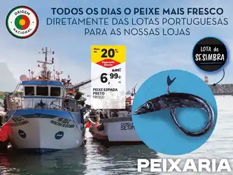 Continente PEIXE ESPADA PRETO FRESCO promoção