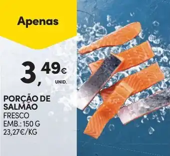 Continente PORÇÃO DE SALMÃO FRESCO EMB.: 150 G promoção
