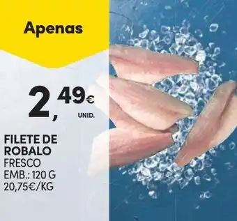 Continente FILETE DE ROBALO FRESCO EMB.: 120 G promoção