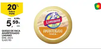 Continente QUEIJO DE VACA AMANTEIGADO LIMIANO EMB.: 450 G promoção