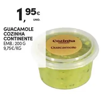 Continente GUACAMOLE COZINHA CONTINENTE EMB.: 200 G promoção