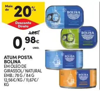 Continente ATUM POSTA BOLINA promoção