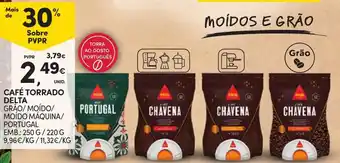 Continente CAFÉ TORRADO DELTA promoção