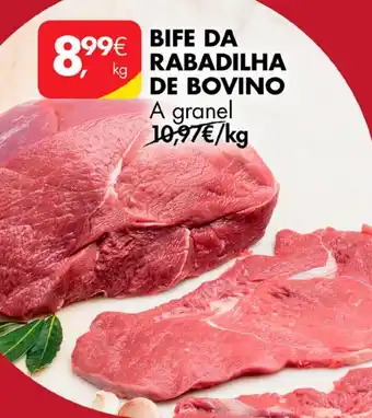 Pingo Doce BIFE DA RABADILHA DE BOVINO A granel promoção