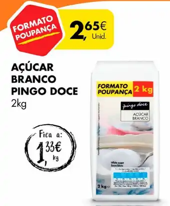 Pingo Doce AÇÚCAR BRANCO PINGO DOCE 2kg promoção
