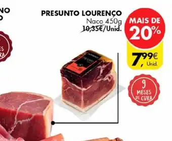 Pingo Doce PRESUNTO SERRANO JAMONES ARROYO Fatias 150g promoção