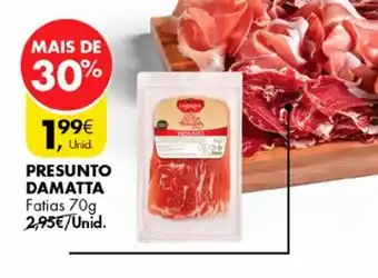 Pingo Doce PRESUNTO DAMATTA Fatias 70g promoção