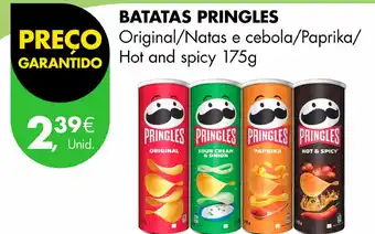 Pingo Doce BATATAS PRINGLES 175g promoção