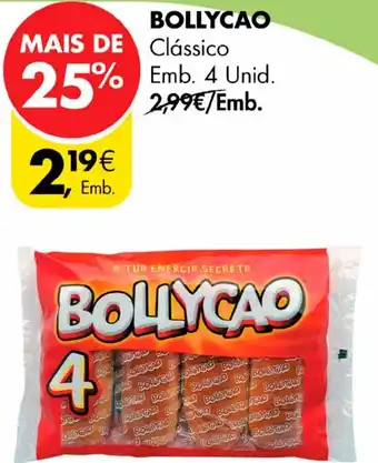 Pingo Doce BOLLYCAO Clássico Emb. 4 Unid. promoção