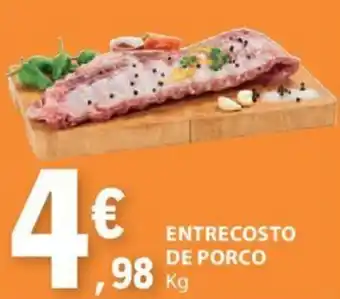E.Leclerc ENTRECOSTO DE PORCO KG promoção