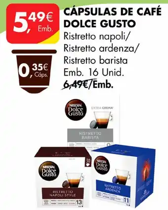 Pingo Doce CÁPSULAS DE CAFÉ DOLCE GUSTO promoção