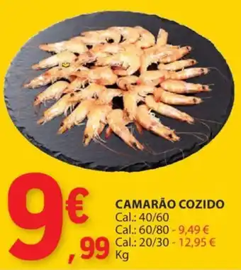 E.Leclerc CAMARÃO COZIDO promoção