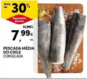 Continente PESCADA MÉDIA DO CHILE CONGELADA KG promoção