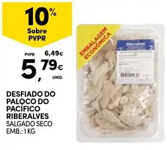 Continente DESFIADO DO PALOCO DO PACÍFICO RIBERALVES SALGADO SECO EMB.: 1 KG promoção