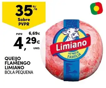 Continente QUEIJO FLAMENGO LIMIANO BOLA PEQUENA promoção