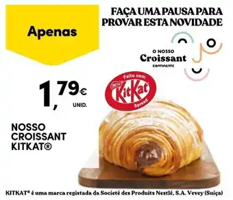 Continente NOSSO CROISSANT KITKAT promoção