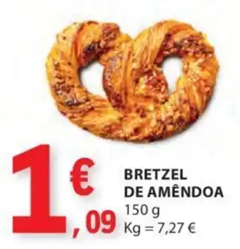 E.Leclerc BRETZEL DE AMENDOA 150 g promoção