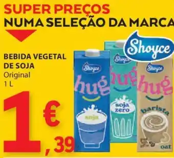 E.Leclerc BEBIDA VEGETAL DE SOJA Original 1L promoção