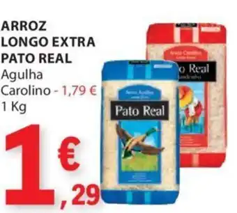 E.Leclerc ARROZ LONGO EXTRA PATO REAL Agulha Carolino promoção