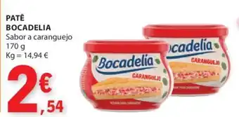 E.Leclerc PATÊ BOCADELIA 170g promoção