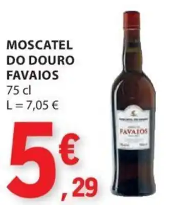 E.Leclerc MOSCATEL DO DOURO FAVAIOS 75 cl promoção