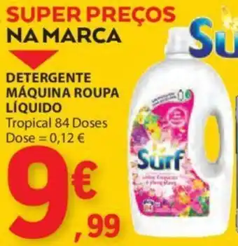 E.Leclerc DETERGENTE MÁQUINA ROUPA LÍQUIDO Tropical 84 Doses promoção
