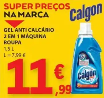E.Leclerc GEL ANTI CALCÁRIO 2 EM 1 MÁQUINA ROUPA 1.5L promoção