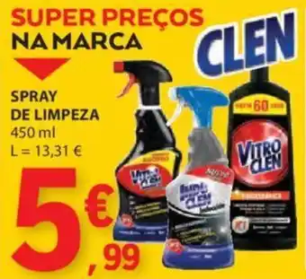 E.Leclerc SPRAY DE LIMPEZA 450ml promoção