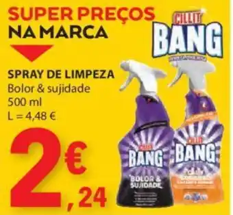 E.Leclerc SPRAY DE LIMPEZA Bolor & sujidade 500ml promoção