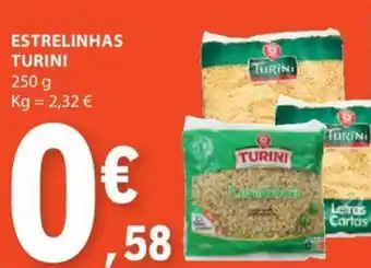 E.Leclerc ESTRELINHAS TURINI 250g promoção