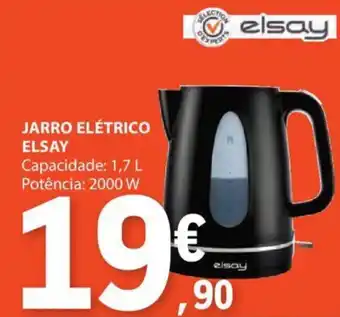 E.Leclerc JARRO ELÉTRICO ELSAY Capacidade: 1,7 L promoção