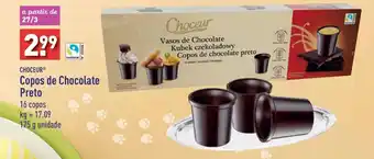 ALDI CHOCEUR Copos de Chocolate 175 g unidade promoção