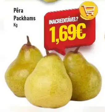 Belita Pêra Packhams Kg promoção