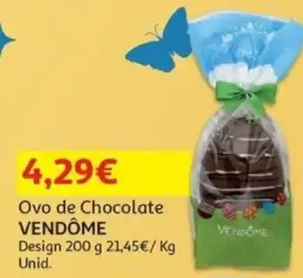 Ovo de Chocolate VENDÔME Design 200 g