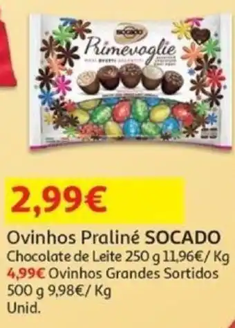 Auchan Ovo de Chocolate KIT KAT Ovinhos Praliné SOCADO promoção