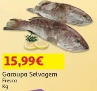 Auchan Garoupa Selvagem Fresca Kg promoção