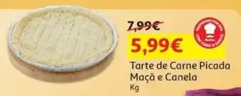 Auchan Tarte de Carne Picada Maçã e Canela Kg promoção