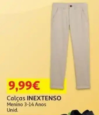 Auchan Calças INEXTENSO Menino 3-14 Anos Unid. promoção