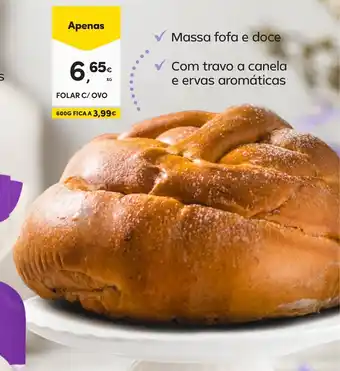 Continente FOLAR C/ OVO promoção