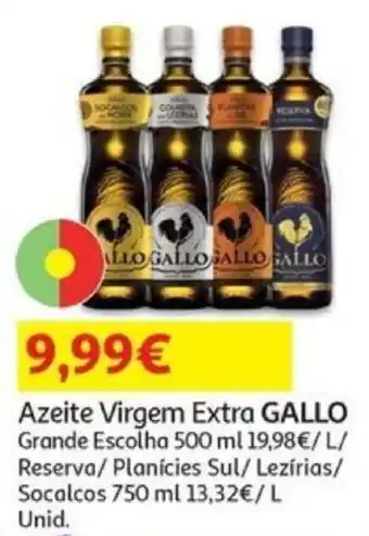 Auchan Azeite Virgem Extra GALLO promoção