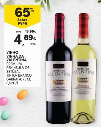 Continente VINHO VINHA DA VALENTINA GARRAFA: 75 CL promoção