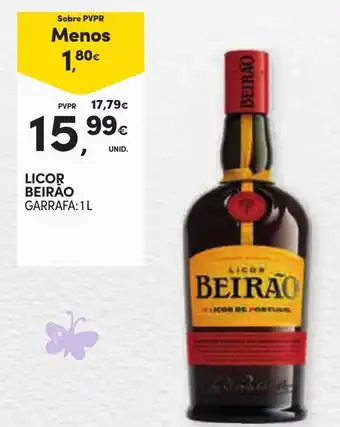 Continente LICOR BEIRAO GARRAFA: 1L promoção