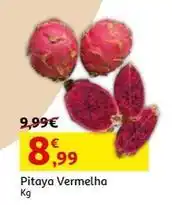 Auchan Pitaya vermelha promoção