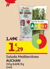 Auchan Auchan - salada mediterrânea promoção