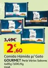 Auchan Gourmet - comida húmida p/ gato promoção